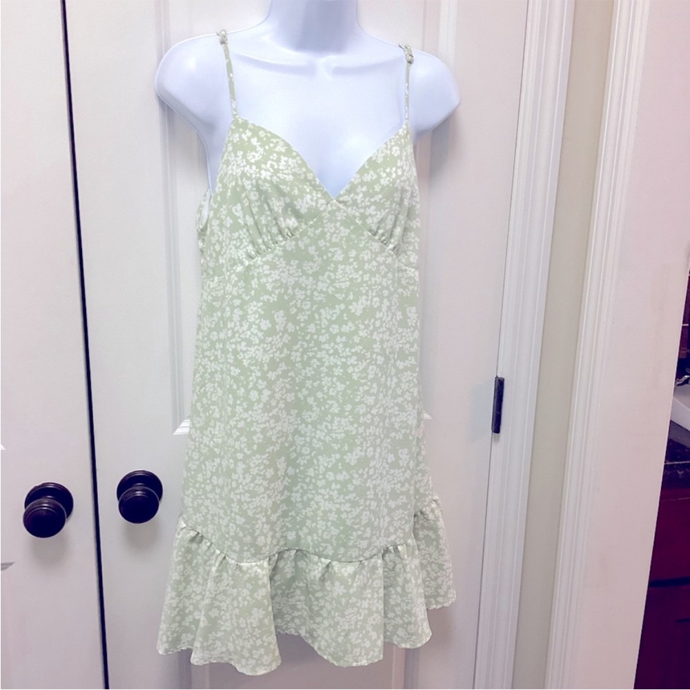 New Lelis Sundress Floral Green